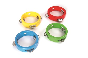 Tidlo dřevěná minitamburína 1 ks