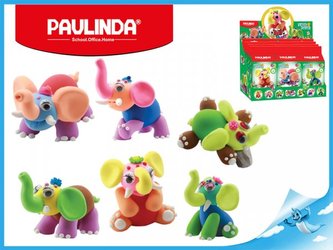 Paulinda modelovací hmota Baby Elephant stojící slon modrý