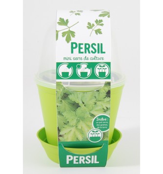 Mini zahrádka - Květináč Bell s petrželkou