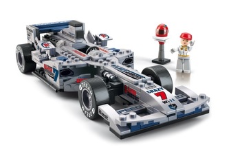 Sluban Formula 1 M38-B0352 Formula strieborná