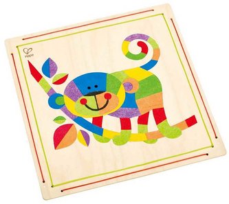 Hape Pískový obraz opička