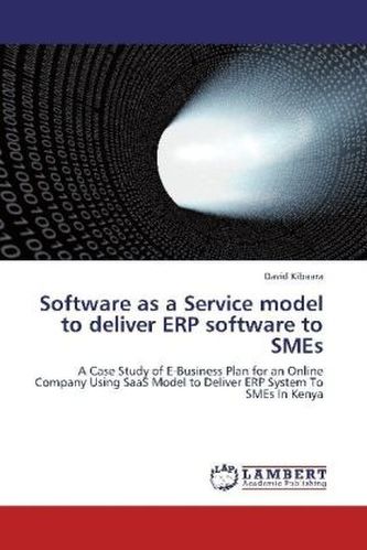 Software as a Service model to deliver ERP software to SMEs