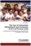 The Use of Interactive Whiteboard and Computer in ELT at Primary Level