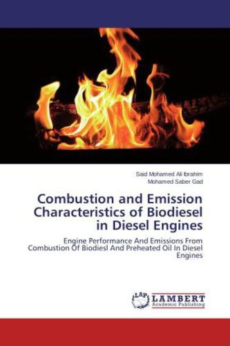 Combustion and Emission Characteristics of Biodiesel in Diesel Engines