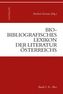 Bio-bibliografisches Lexikon der Literatur Österreichs. Bd.1