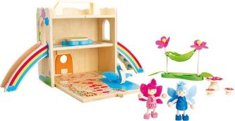 Small Foot Dřevěný vílí dům v kufru