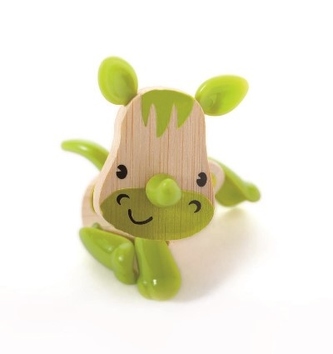 Hape Dřevěná zvířátka nosorožec
