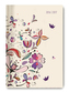 Collegetimer A6 day by day Flower Art 2016/2017