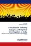 Evolution of Self Help Groups: An Empirical Investigation in India