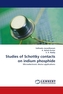 Studies of Schottky contacts on indium phosphide