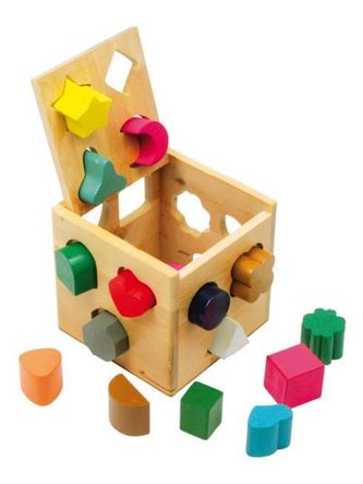 Small Foot Motorické hračky Vhazování kostka