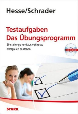 Testaufgaben, Das Übungsprogramm, m. CD-ROM