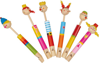 Small Foot Dřevěná flétna královská rodina