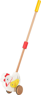 Small Foot Dřevěný jezdík slepička