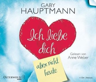 Ich liebe dich, aber heute nicht, 4 Audio-CDs
