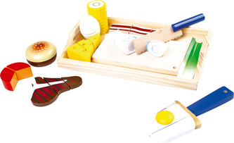 Small Foot Drevené potraviny jedlo gurmán