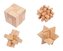 Small Foot Drevené hlavolamy set 4ks