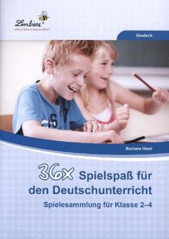 36x Spielspaß für den Deutschunterricht