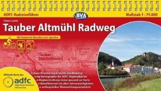 ADFC-Radreiseführer Tauber Altmühl Radweg