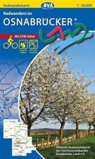 BVA Radwanderkarte Radwandern im Osnabrücker Land