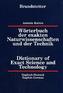 Wörterbuch der exakten Naturwissenschaften und der Technik. Dictionary of Exact Science and Technology. Bd.1