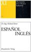 Diccionario de la Tecnica Industrial, Espanol-Ingles. Dictionary of Engineering and Technology, Spanish-english