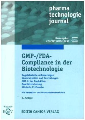 GMP-/FDA-Compliance in der Biotechnologie