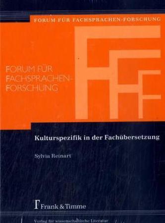 Kulturspezifik in der Fachübersetzung