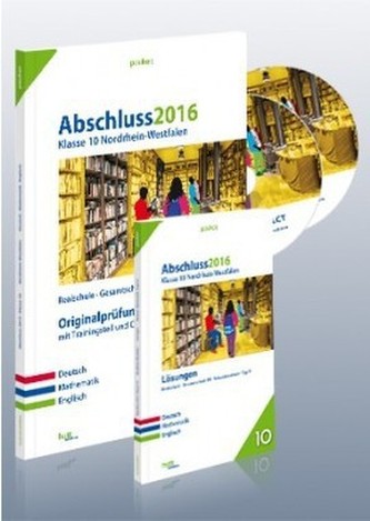 Abschluss 2016 - Mittlerer Schulabschluss Nordrhein-Westfalen, m. CD-ROM u. Audio-CD