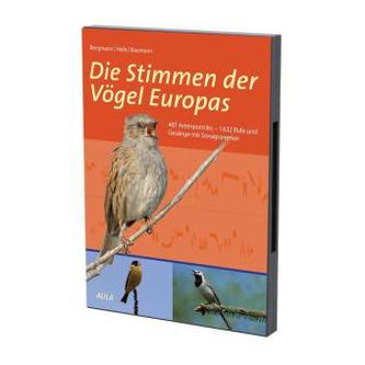 Die Stimmen der Vögel Europas, 1 DVD-ROM