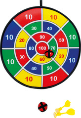 Small Foot Hra terč na suchý zip