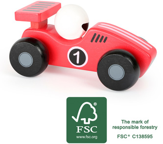 Small Foot Dřevěné auto Dasher červené