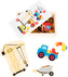 Small Foot Dřevěné puzzle stavební stroje