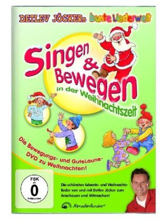 Singen & Bewegen in der Weihnachtszeit, 1 DVD