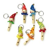 Small Foot Dřevěný přívěšek na klíče s píšťalkou, cena za 1 ks