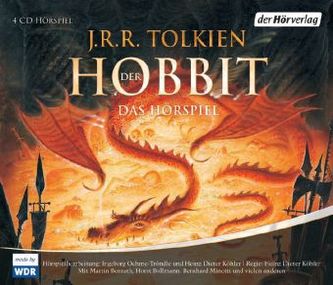 Der Hobbit, 4 Audio-CDs