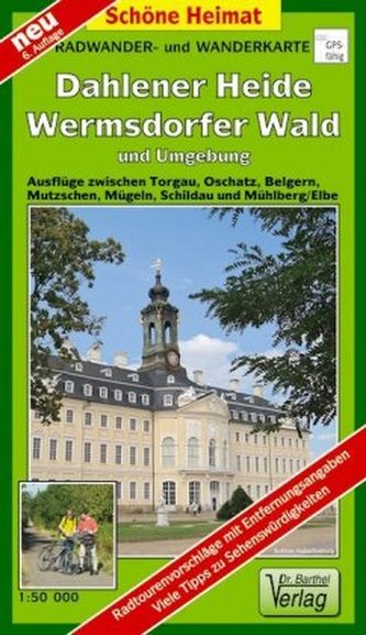 Doktor Barthel Karte Dahlener Heide, Wermsdorfer Wald und Umgebung
