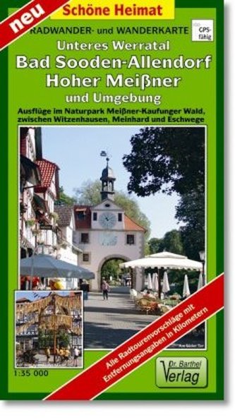 Doktor Barthel Karte Unteres Werratal, Bad Sooden-Allendorf, Hoher Meißner und Umgebung