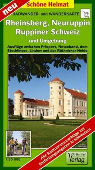 Doktor Barthel Karte Rheinsberg, Neuruppin, Ruppiner Schweiz und Umgebung