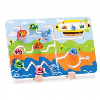 Motorický labyrint s dopravními prostředky