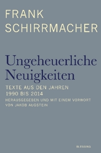 Ungeheuerliche Neuigkeiten