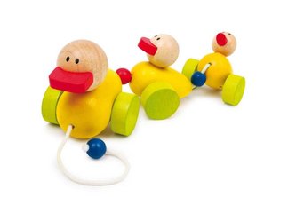 Small Foot Tahací kachna s káčátky