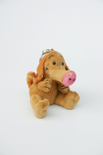 Günter, der innere Schweinehund, Plüschfigur als Schlüsselanhänger