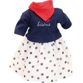 Petitcollin Obleček Montmartre (pro panenku 40 cm)