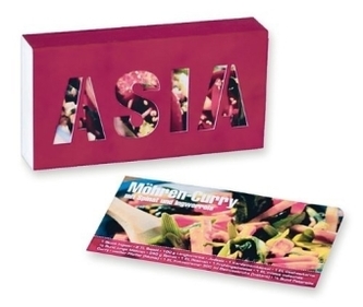 Kochbox Asia, Rezeptkarten