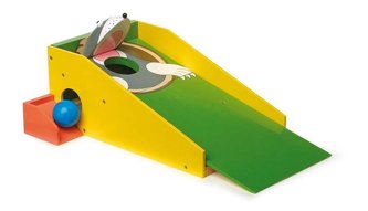 Small Foot Bláznivý minigolf Krtko otvorená pusa