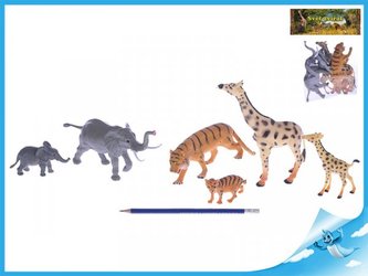 Zvířátka Safari samice a mláďaty