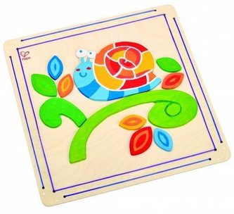 Hape Vytvoř si vlastní obrázek šnek