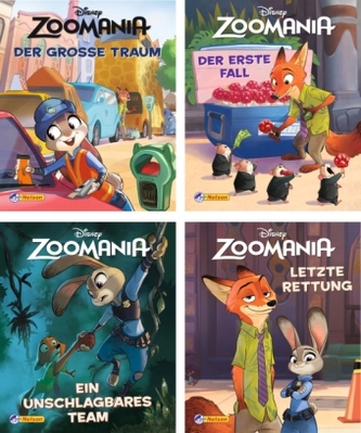 Disney Zoomania. Nr.1-4