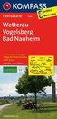Kompass Fahrradkarte Wetterau,Vogelsberg, Bad Nauheim